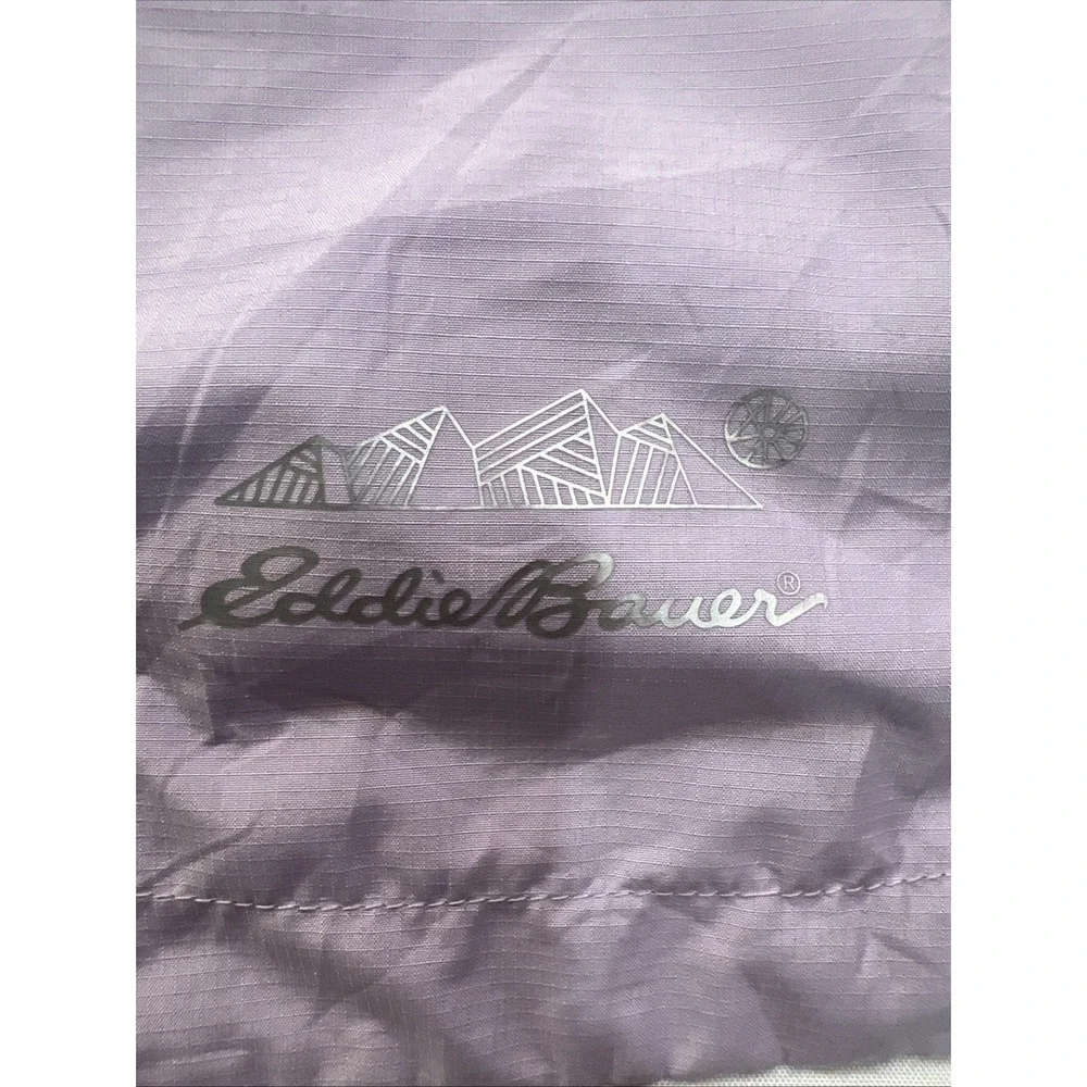 Eddie Bauer‎ S 7/8Girls Kids 3-in-1 Jacket Light Weight Windbreaker Rain Plum499